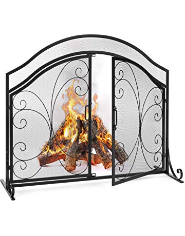 Babyproof Fireplace Screen Elegant Shop Amazon