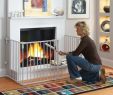Babyproof Fireplace Screen New Expandable Metal Fireplace Safety Gate Image to