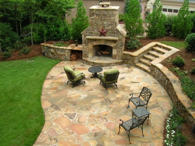 Backyard Fireplace Ideas Beautiful Pin by Gina Goodell On Landscape Ideas