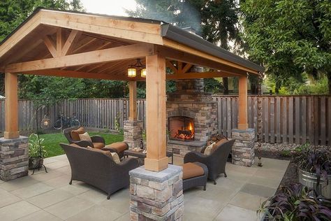 Backyard Pavilion with Fireplace Awesome List Of Pinterest Gazebos Images & Gazebos Pictures