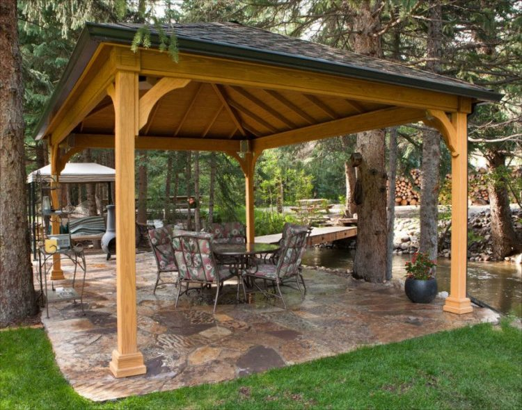 Backyard Pavilion with Fireplace Luxury 20 Gorgeous Backyard Pavilion Ideas