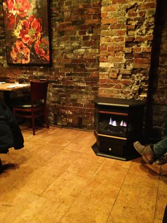The fireplace Picture of Toast Kitchen & Wine Bar the fireplace