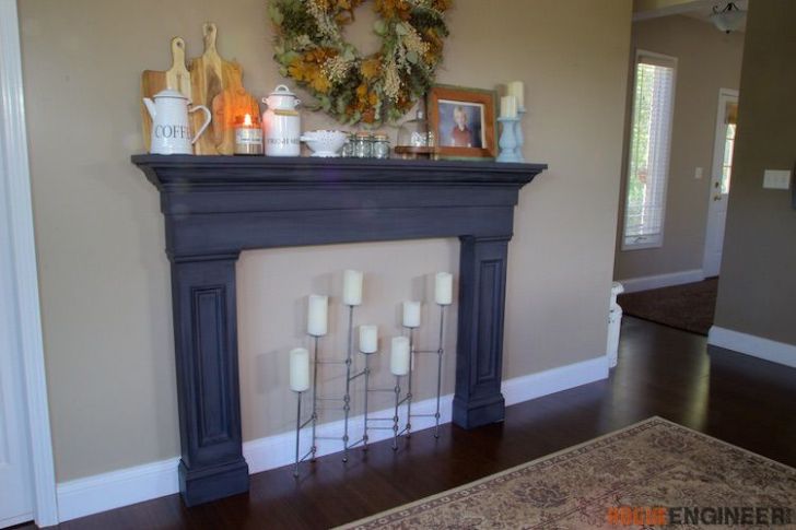 Barnwood Fireplace Mantel Fresh Faux Wood Mantel Twipik