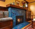 Batchelder Fireplace Luxury Motawi Caribbean Blue Collage Fireplace by Michelle Nelson
