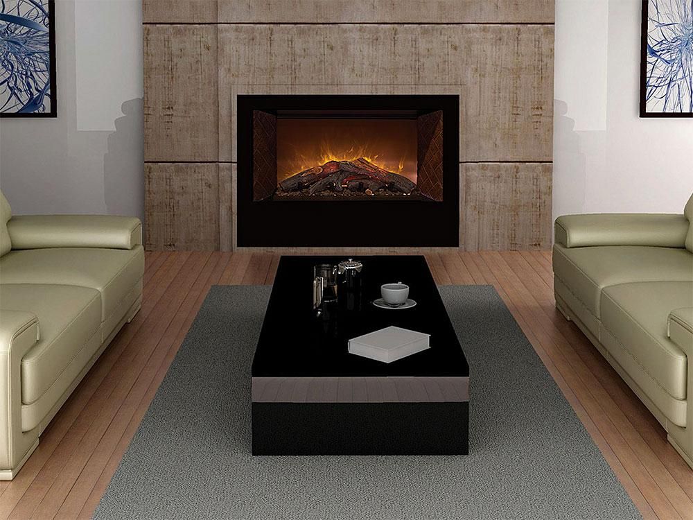 Bathroom Electric Fireplace New Modern Flames Home Fire Conventional 42&quot; Electric