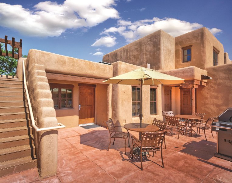 Adobe Styled 1 Bedroom w Gas Fireplace Resort BBQ Area 43
