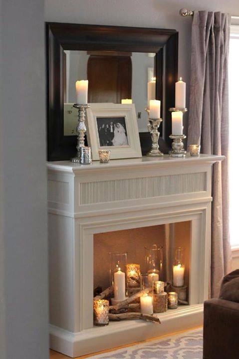 Romantic candlelit fireplace for the bedroom 0d ab7bfe0387cbd5e8149d144f