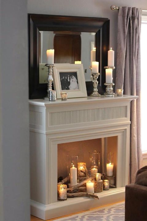 Bedroom Fireplace Beautiful Romantic Candlelit Fireplace for the Bedroom