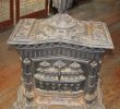 Ben Franklin Fireplace Luxury Antique Cast Iron Gothic Parlor Stove Coledavisco