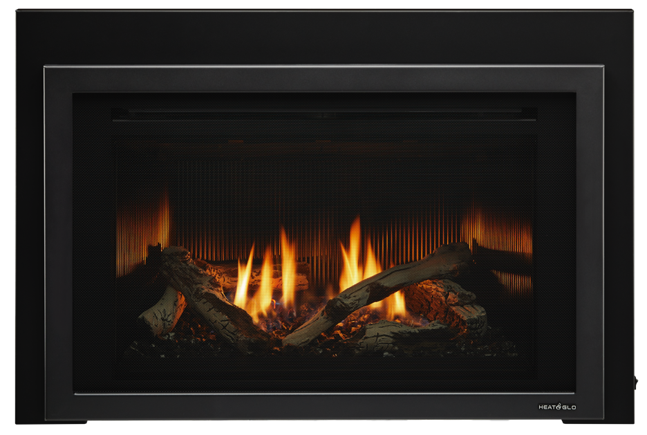 Escape Gas Fireplace Insert img cosmo firescreen graphite