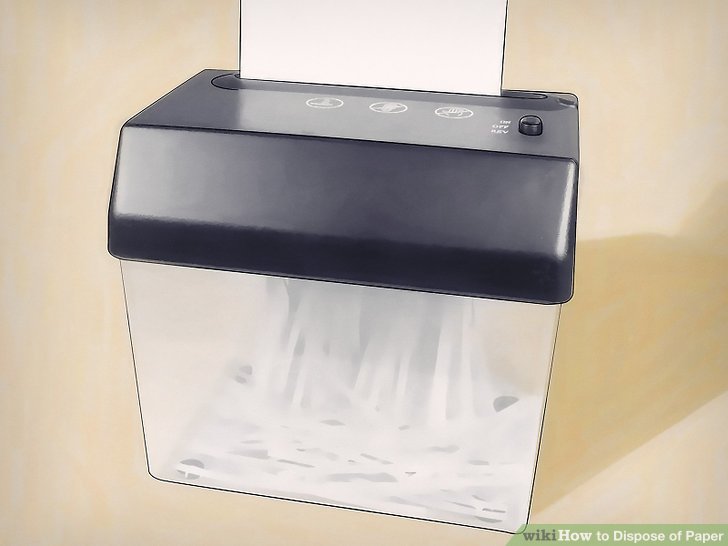 5 Ways to Dispose of Paper wikiHow aid v4 728px Dispose of Paper Step 1 Version 2
