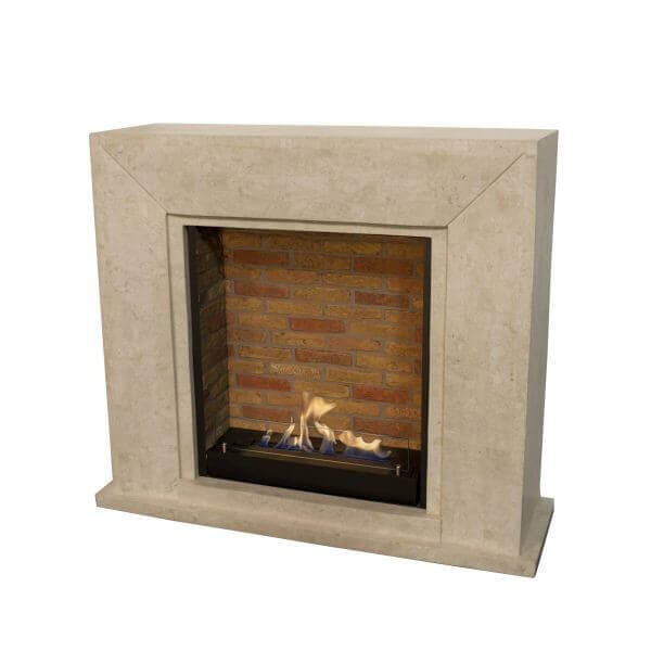 Bioethanol Kamin Xaralyn Nero nero f02 built in unit stone decor xaralyn 900x900