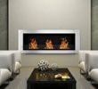 Bio Ethanol Fireplace Elegant Elite Flame Linox Ventless Bio Ethanol Fireplace