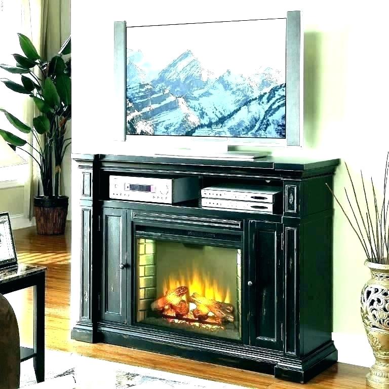 Black Electric Fireplace Tv Stand Beautiful Brick Electric Fireplace – Ddplus