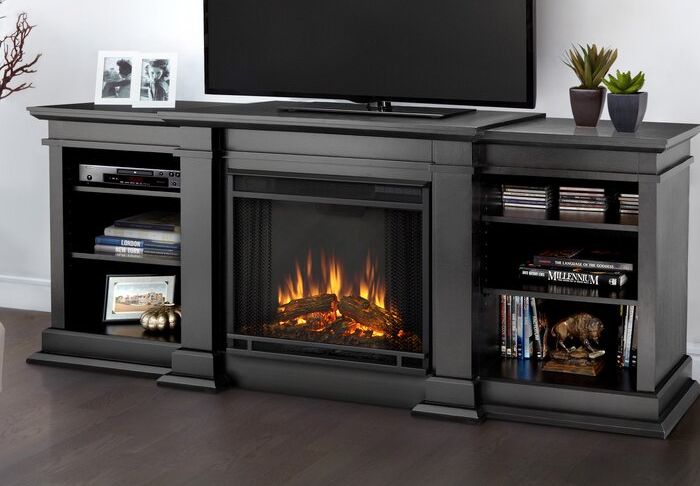 Black Electric Fireplace Tv Stand Luxury Fresno Entertainment Center for Tvs Up to 70&quot; with Electric Fireplace
