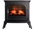 Black Fireplace Doors Fresh Ekofires 1250 Electric Stove In Black with Plain Door