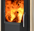 Black Fireplace Doors Luxury Baltik 5kw Wood Burning Stove In Black & Sandstone