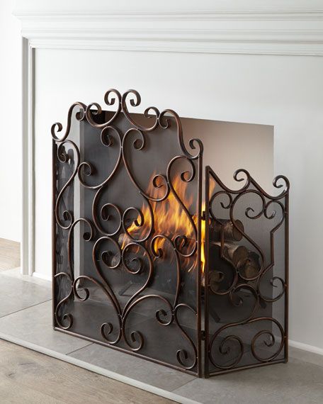 Black Fireplace Screen Beautiful Kora Fireplace Screen In 2019 Fireplaces