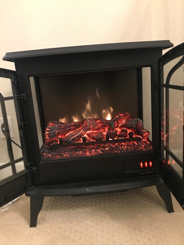 Black Fireplace Screen Inspirational Black and Red Electric Fireplace