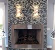 Blue Fireplace Glass New Stunning and Creative Use Of Ripple Stream Blue Wavy Mosaic