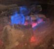 Blue Fireplace Glass Unique Fire In My Fireplace Added Chemicals to Create Blue Flames