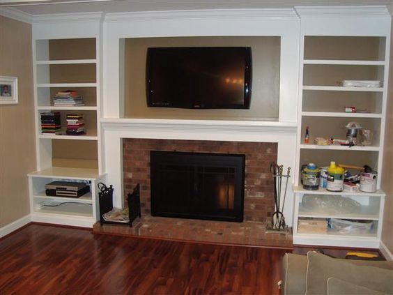 Bookcases Next to Fireplace Elegant How to Build Built In Bookshelves Around Fireplace