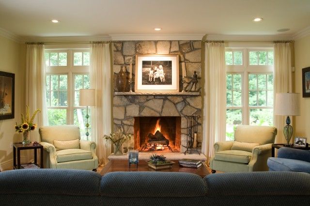 Bookcases Next to Fireplace Elegant Window Beside Fireplace