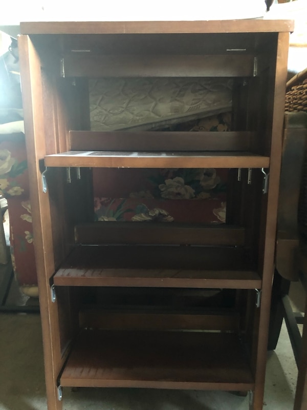 2 wooden dvd shelves e2d7fa18c6f4d b b94d