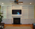 Bookcases Next to Fireplace New Fireplace with Built Ins