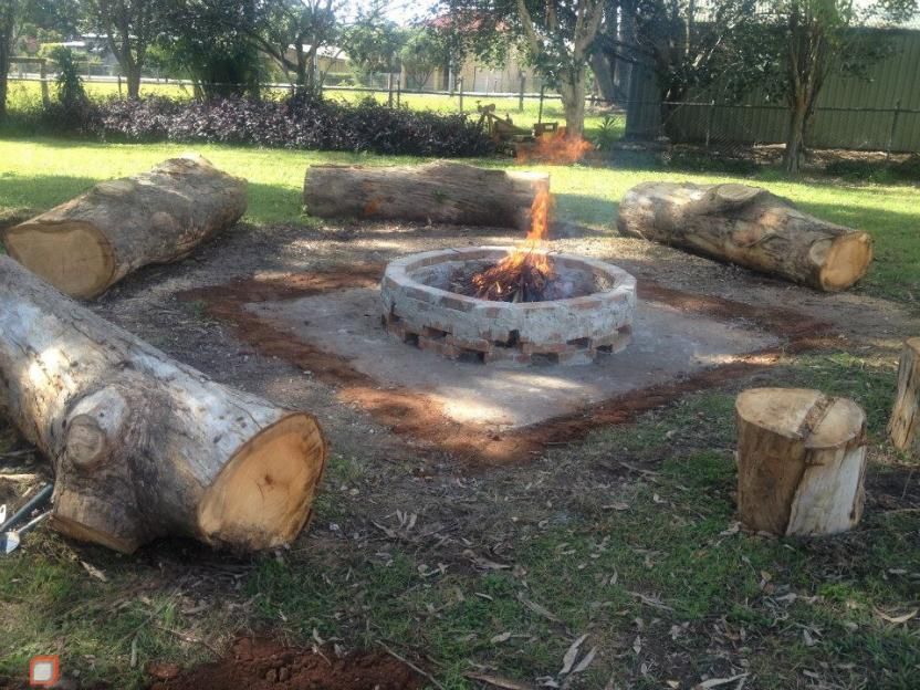 Boulder Fireplace Unique Fire Pit Ideas for Gidge