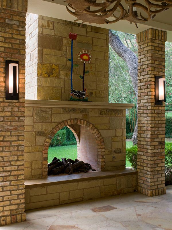 Brick and Stone Fireplace Awesome 2 Sided Outdoor Fireplace Google Search