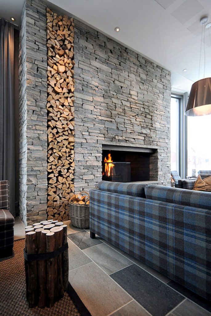 Brick and Stone Fireplace Awesome 50 Clever Ways to Feature Exposed Brick & Stone Walls