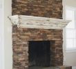 Brick and Stone Fireplace Awesome Rustic Mantle On Stone Fireplace Fireplaces