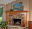 Brick and Stone Fireplace Awesome Wonder if This Surround Would Work Well with Brick Stone