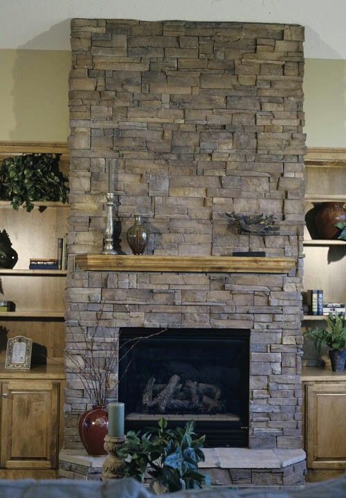 Brick and Stone Fireplace Beautiful Pin by M C On Cave