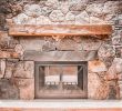 Brick and Stone Fireplace New See Through Double Sided Wood Buring Fireplace