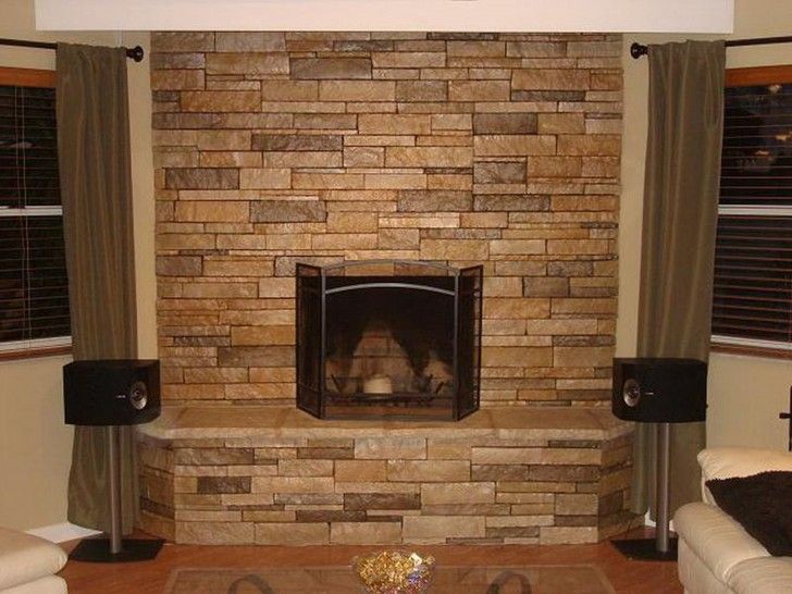 Brick and Stone Fireplace Unique Extraordinary Stone Fireplace Hearth Designs