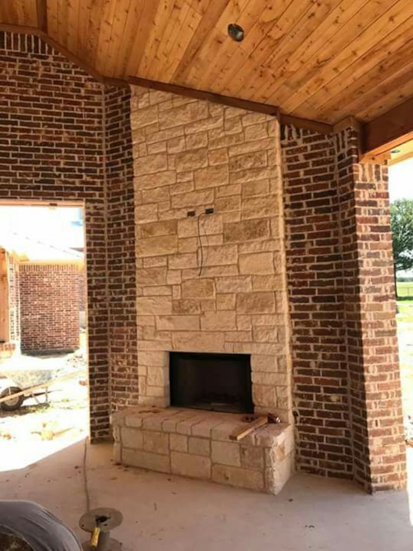 Brick Fireplace Beautiful Brick and Stone Services