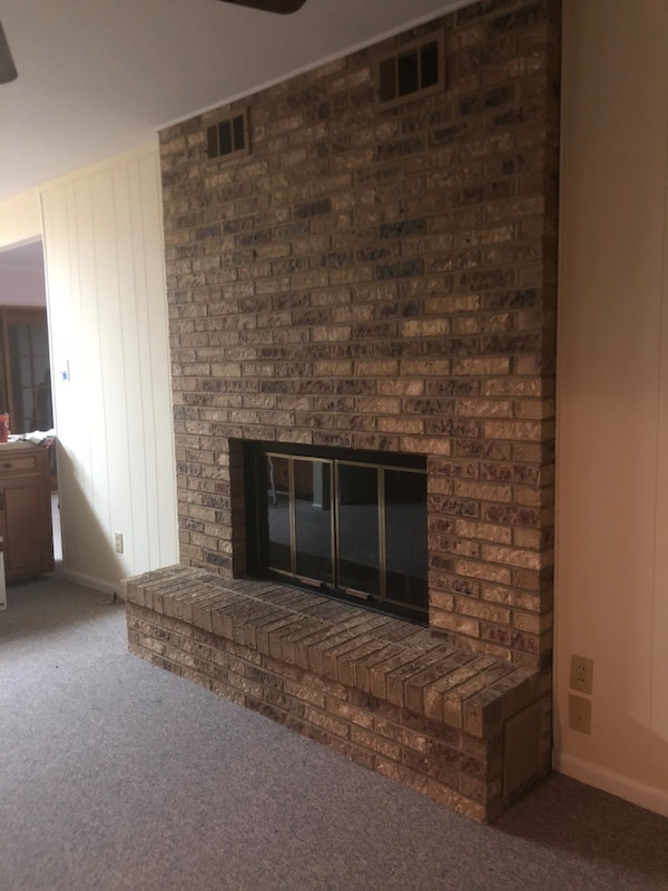 Brick Fireplace Designs Lovely Wood Burning Fireplace Plete W Bricks