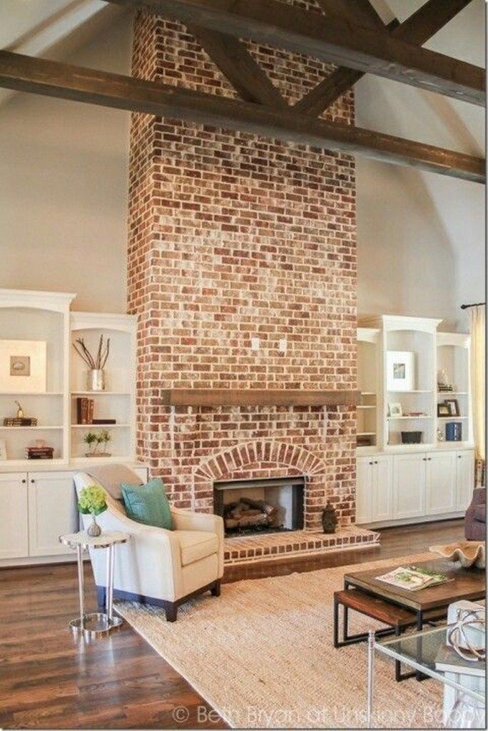 Brick Fireplace Designs New Modern Farmhouse Fireplace Ideas that You Should Copy
