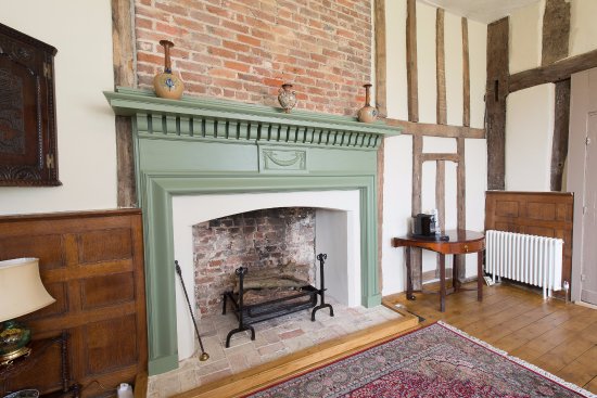 Brick Fireplace Designs New the Drawing Room with Half Oak Paneling and Exposed Brick