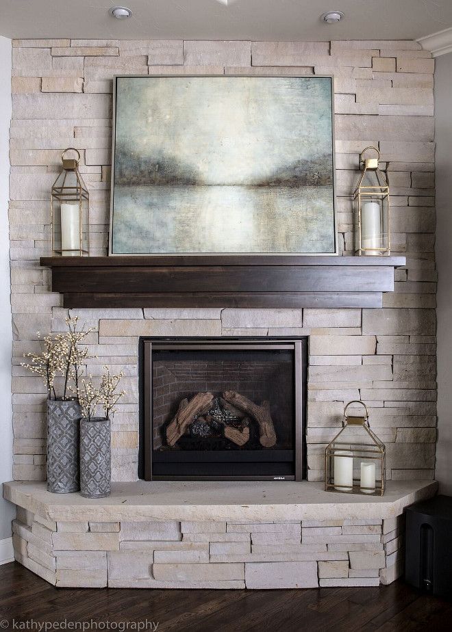 Brick Fireplace Mantel Decor Beautiful Interior Ideas for Couples with Different Taste and Design