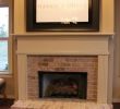 Brick Fireplace Mantel Decor Elegant Raised Hearth Fireplace Interesting with Houzz Brick