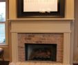 Brick Fireplace Mantel Decor Elegant Raised Hearth Fireplace Interesting with Houzz Brick