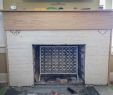 Brick Fireplace Mantel Elegant How to Cover A Brick Fireplace with Tile