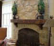 Brick Fireplace Mantel Luxury More sophisticated Rustic Mantle Simple Uncluttered