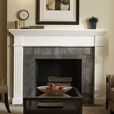 Brick Fireplace Mantel Unique Types Of Fireplaces and Mantels the Home Depot