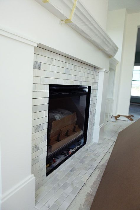 Brick Tiles for Fireplace New Image Result for Fireplace From Brick to Tile