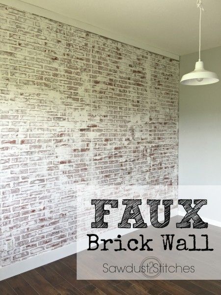 Brick Veneer Fireplace Inspirational How to Faux Brick Wall Home Ideas