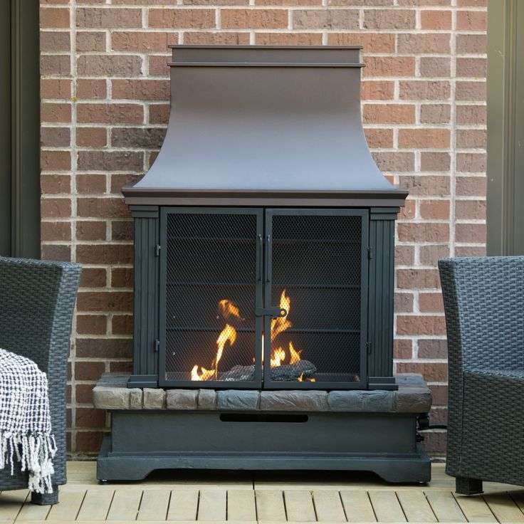 Brick Veneer Fireplace New 10 Wood Burning Outdoor Fireplaces Ideas